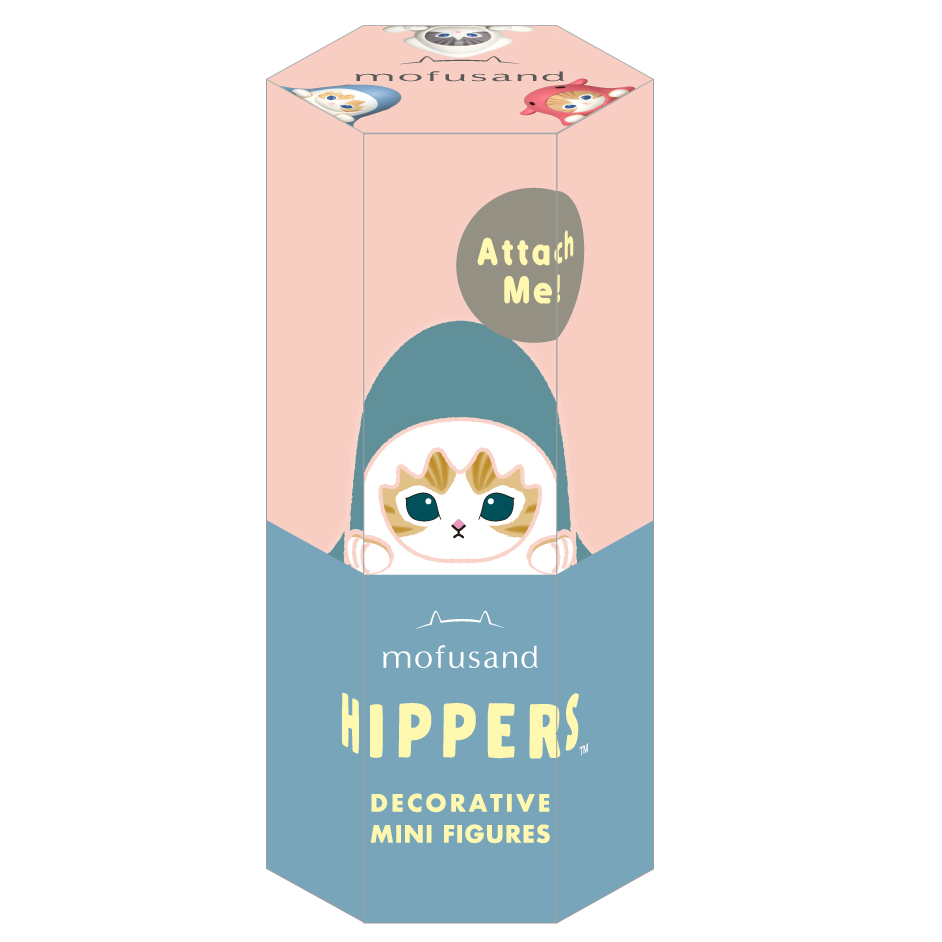 Dreams HIPPERS Mofusand Decorative Mini Figure