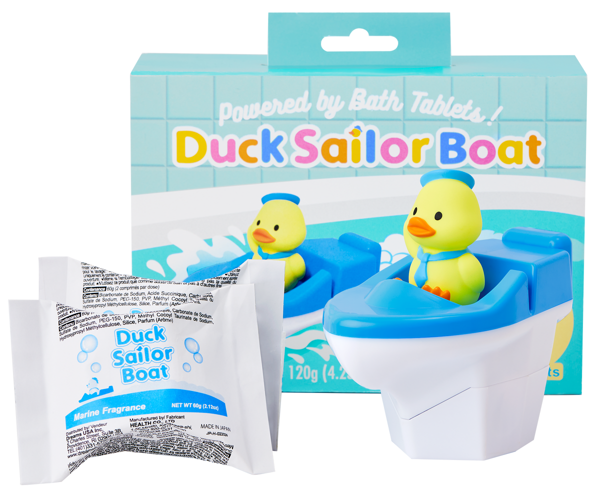 Dreams Duck Sailor Boat Interactive Bath Toy
