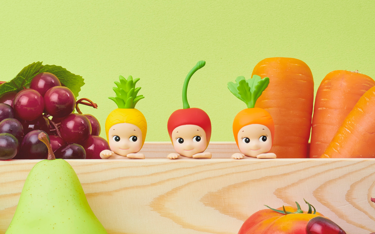 Sonny Angel HIPPERS Harvest Series Decorative Mini Figure