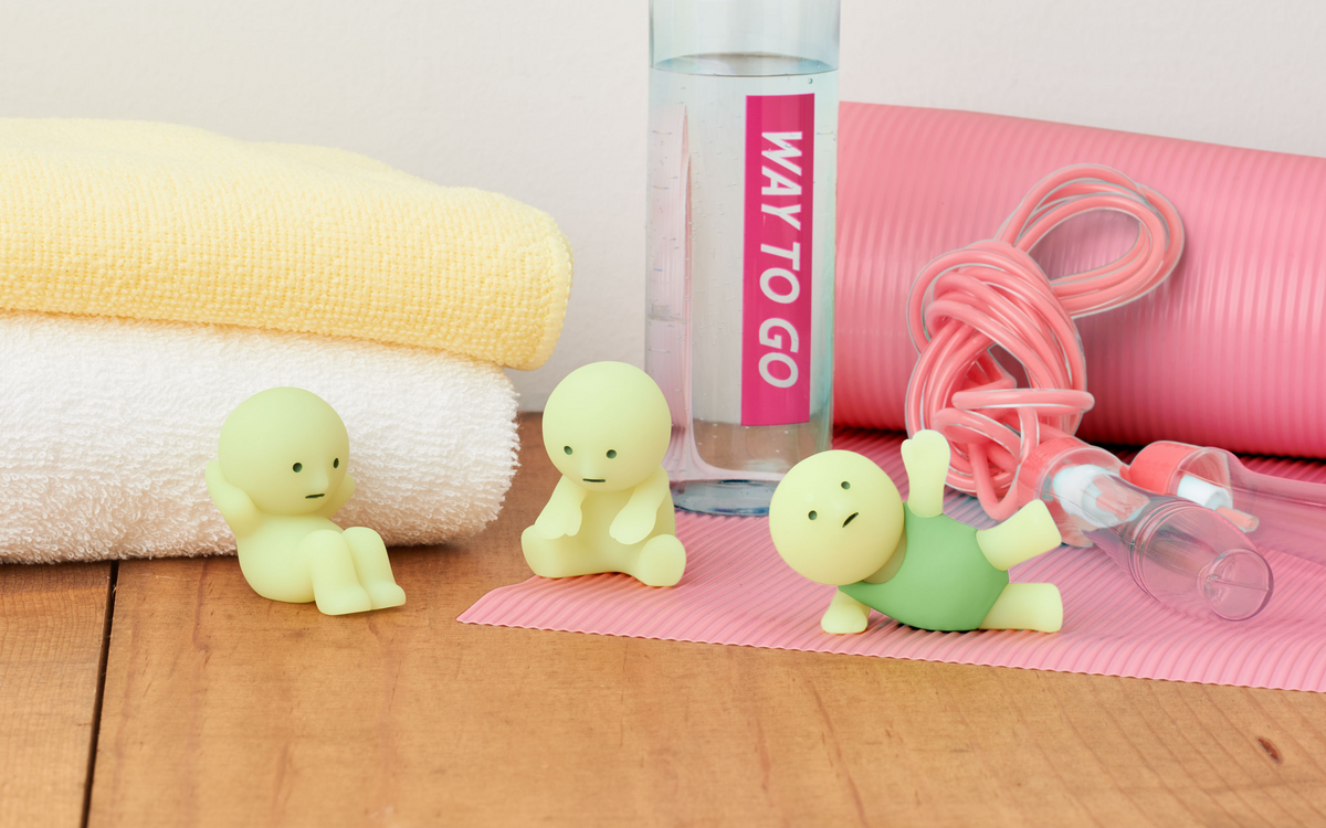 SMISKI Exercising Series Glow-in-the-Dark Mini Figure