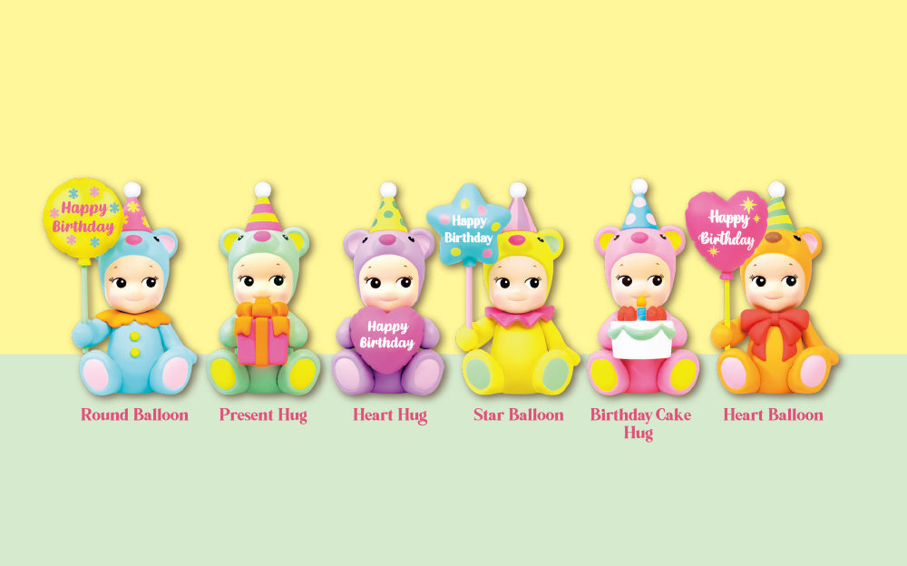 Sonny Angel Birthday Gift Bear Series Mini Figure