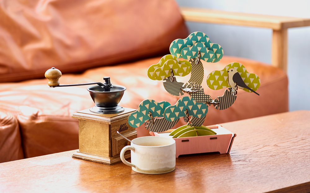 Dreams Play Plants Bonsai Wooden Puzzle