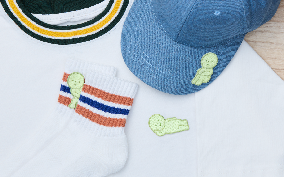 SMISKI Embroidery Sticker Vol. 1 Decorative Sticker