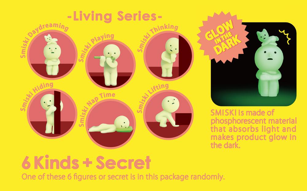 SMISKI Living Series Glow-in-the-Dark Mini Figure