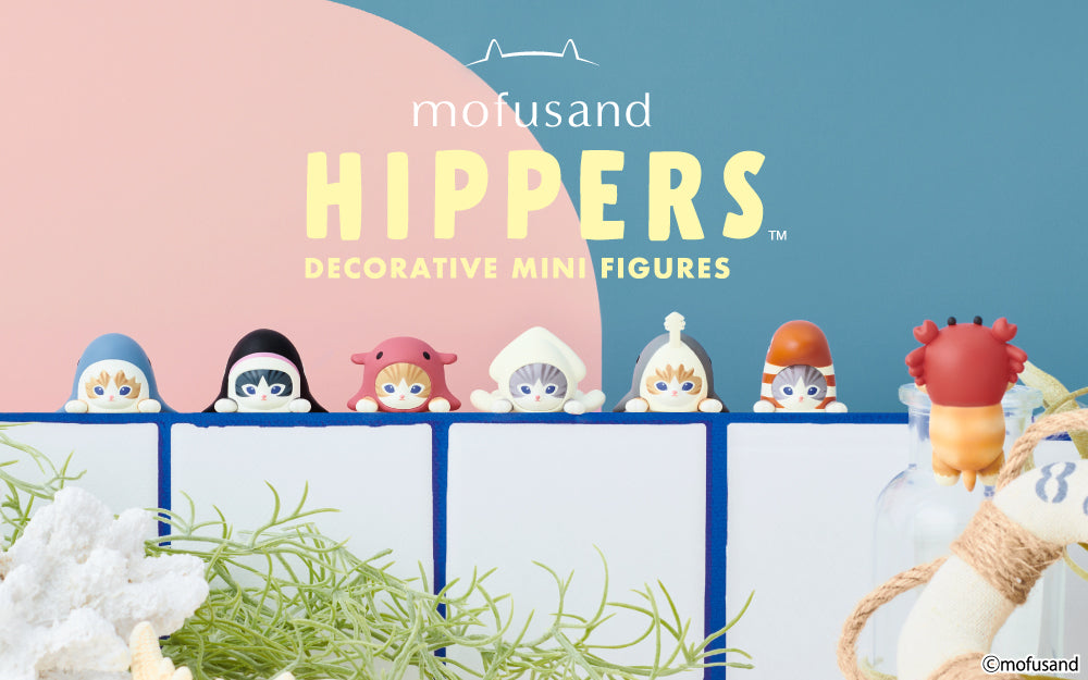 Dreams HIPPERS Mofusand Decorative Mini Figure