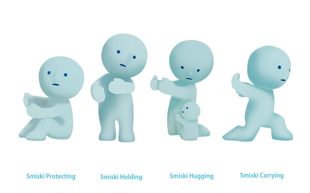 SMISKI Glow-in-the-Dark Toothbrush Stand
