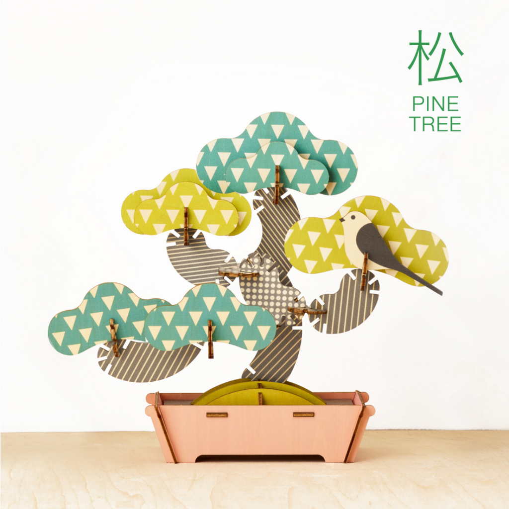 Dreams Play Plants Bonsai Wooden Puzzle